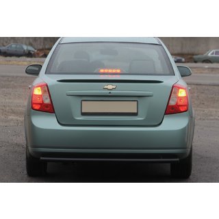 Achterbeschermbeugel AK002 Black (42 mm, RVS) Chevrolet Lacetti 2003–2024 foto 2