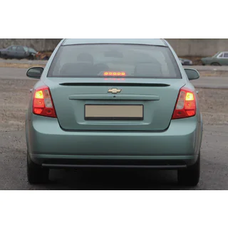 Achterbeschermbeugel AK002 Black (42 mm, RVS) Chevrolet Lacetti 2003–2024 foto 2