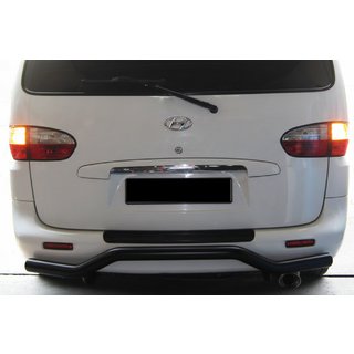 Achterbeugel AK-005 Black (RVS) Hyundai H200, H1, Starex 1998–2007 foto 2
