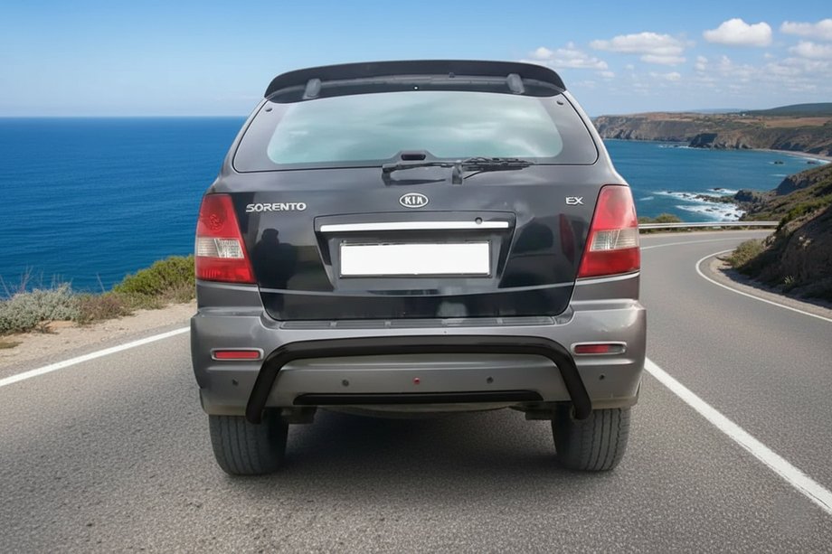 Kia Sorento I BL 2002–2009 Achterbeugel Black (RVS) Image