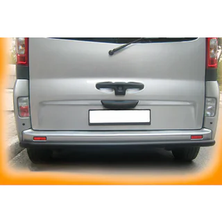Achterbumperbeschermer AK002 Black (RVS) Nissan Primastar 2002–2014 foto 4