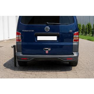 Achterrolbeugel Wave AK006 Black (RVS)