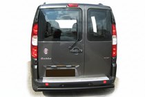 Fiat Doblo I 2005–2010 Achterbeschermbeugel AK002 Black (RVS) foto 1