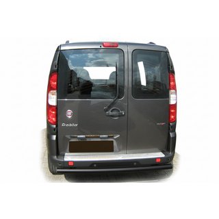 Achterbeschermbeugel AK002 Black (RVS) Fiat Doblo I 2005–2010