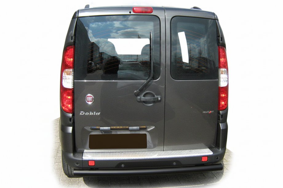 Fiat Doblo I 2005–2010 Achterbeschermbeugel AK002 Black (RVS) Image