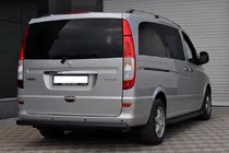 Mercedes Viano 2004–2014 Achterbeschermbeugel AK002 Black (RVS) foto 6