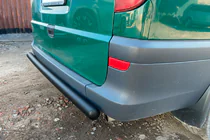Mercedes Viano 2004–2014 Achterbeschermbeugel AK002 Black (RVS) foto 1