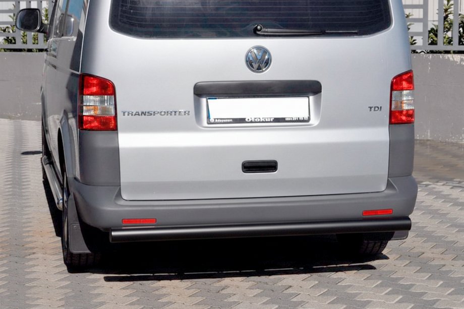 Volkswagen T5 2010–2015 Achterbeschermbeugel AK002 Black (RVS) Foto 4