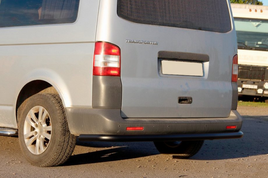 Volkswagen T5 Transporter 2003–2010 Achterhoekbeschermers AK003 Black (2 st., roestvrij staal) Foto 7