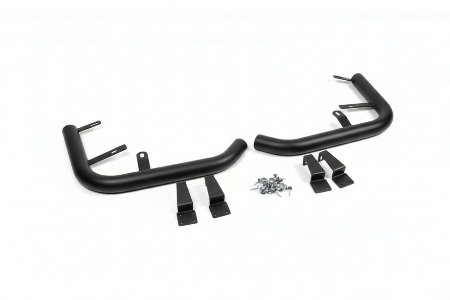 Volkswagen T5 Transporter 2003–2010 Achterhoekbeschermers AK003 Black (2 st., roestvrij staal) Foto 11