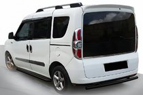 Opel Combo 2012–2018 Achterbeugel Black (RVS) foto 1
