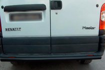 Nissan NV400 2010–2024 Achterbeugel Black (RVS) foto 3