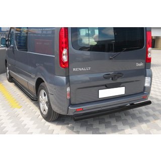 Achterbumperbeschermer AK002 Black (RVS) Opel Vivaro 2001–2015 foto 2