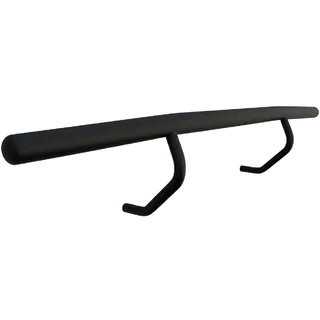 Achterbeugel Black (RVS)