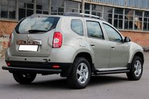 Renault Duster 2008–2017 Achterbumperbeugel recht Black (RVS) foto 2