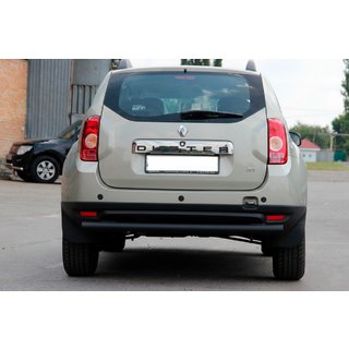 Achterbumperbeugel recht Black (RVS) Renault Duster 2008–2017 foto 1