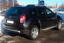 Dacia Duster 2008–2018 Achterbumperbeugel recht Black (RVS) foto 4