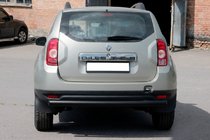 Dacia Duster 2008–2018 Achterbumperbeugel recht Black (RVS) foto 2