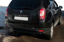 Dacia Duster 2008–2018 Achterbumperbeugel recht Black (RVS) foto 5