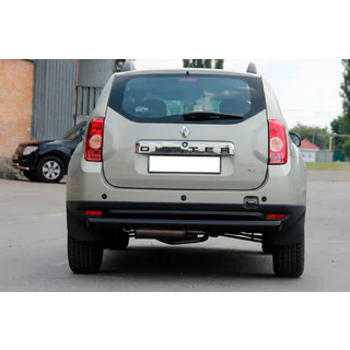 Achterbumperbeugel recht Black (RVS) Dacia Duster 2008–2018 foto 1