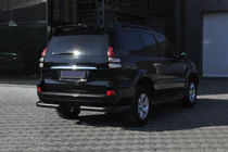 Toyota Land Cruiser Prado 120 2002–2009 Achterhoekstukken AK003 Black (2 st., roestvrij staal) foto 4