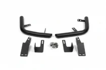 Toyota Land Cruiser Prado 120 2002–2009 Achterhoekstukken AK003 Black (2 st., roestvrij staal) foto 9