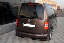 Volkswagen Caddy 2010–2015 Achterhoekstukken AK003 Black (2 st., roestvrij staal) foto 2
