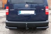 Volkswagen Caddy 2010–2015 Achterhoekstukken AK003 Black (2 st., roestvrij staal) foto 3