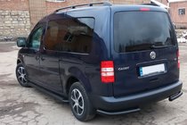Volkswagen Caddy 2010–2015 Achterhoekstukken AK003 Black (2 st., roestvrij staal) foto 4
