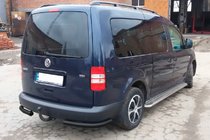 Volkswagen Caddy 2010–2015 Achterhoekstukken AK003 Black (2 st., roestvrij staal) foto 6