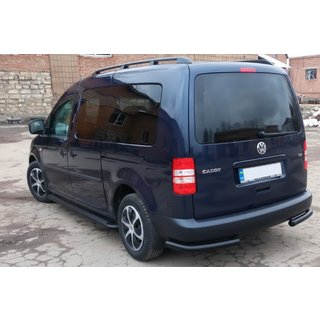Achterhoekstukken AK003 Black (2 st., roestvrij staal) Volkswagen Caddy 2004–2010 foto 4