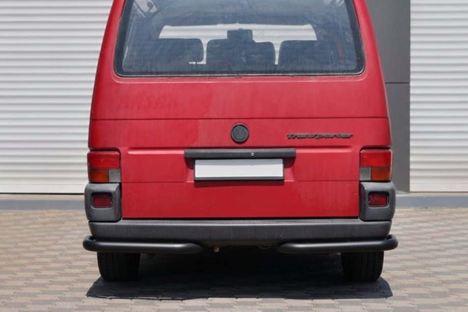 Volkswagen T4 Caravelle/Multivan 1990–2003 Achterhoekstukken AK003 Black (2 st., roestvrij staal) Foto 1
