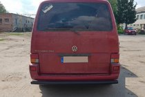 Volkswagen T4 Transporter 1990–2003 Achterbeschermbeugel AK002 Black (RVS) foto 4