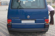 Volkswagen T4 Transporter 1990–2003 Achterbeschermbeugel AK002 Black (RVS) foto 5