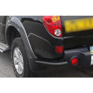 Achterhoeken AK003 Black (2 st., RVS) Mitsubishi L200 2006–2015 foto 2