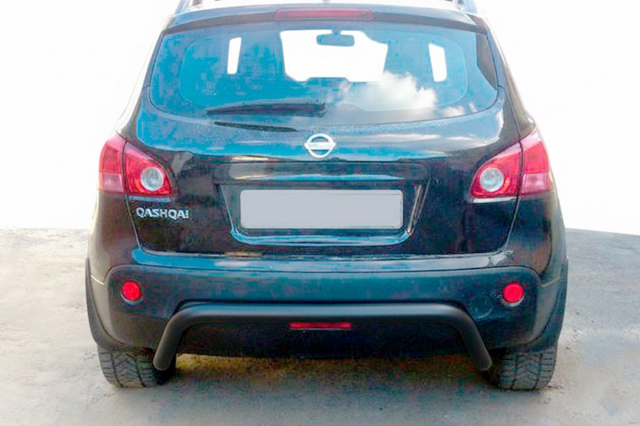 Nissan Qashqai 2010–2014 Achterbeugel AK007 Black (RVS) Image