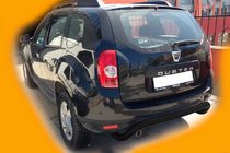 Renault Duster 2008–2017 Achterbeugel Black (RVS) foto 5