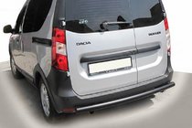 Renault Dokker 2013–2022 Achterbeschermbeugel AK002 Black (RVS) foto 2