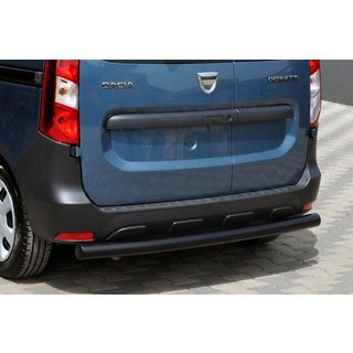 Achterbeschermbeugel AK002 Black (RVS) Renault Dokker 2013–2022 foto 1