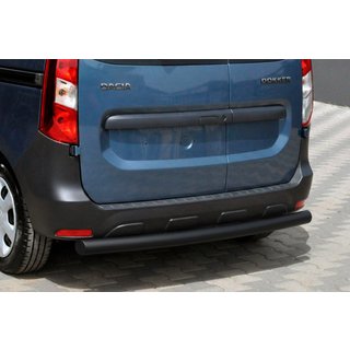 Achterbeschermbeugel AK002 Black (RVS) Dacia Dokker 2013–2022 foto 1