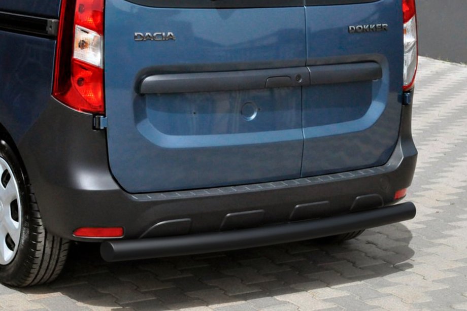 Dacia Dokker 2013–2022 Achterbeschermbeugel AK002 Black (RVS) Image
