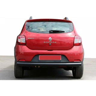 Achterbeschermbeugel AK002 Black (RVS) Dacia Sandero 2013–2020 foto 1