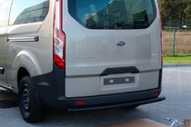 Ford Custom 2013–2022 Achterbeschermbeugel AK002 Black (RVS) foto 3