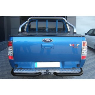 Achterhoeken AK003 Black (2 stuks, RVS) Ford Ranger 2007–2011 foto 2