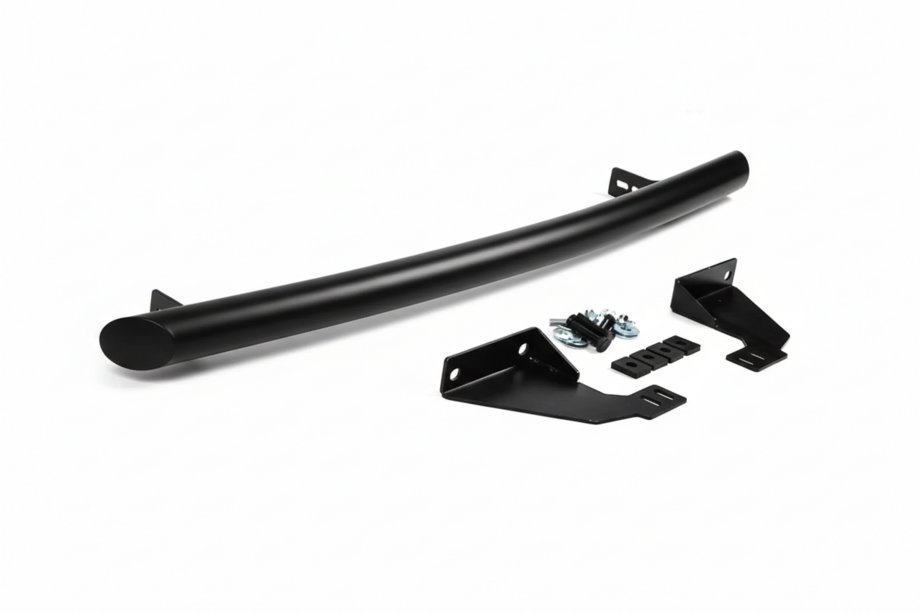 Mitsubishi Pajero Wagon IV 2006–2021 Achterbeschermbeugel AK002 Black (RVS) Foto 2