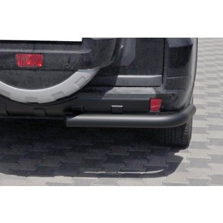Achterbeschermbeugel AK003 Black (RVS) Mitsubishi Pajero Wagon IV 2006–2021 foto 2