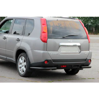 Achterhoeken AK003 Black (2 stuks, RVS) Nissan X-trail T31 2007–2014 foto 2