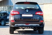 Renault Koleos 2008–2016 Achterbeschermbeugel AK002 Black (RVS) foto 3