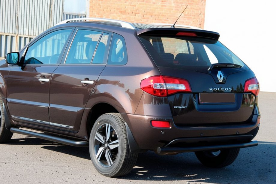 Renault Koleos 2008–2016 Achterbeschermbeugel AK002 Black (RVS) Image