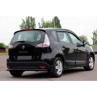 Achterbeschermbeugel AK002 Black (RVS) Renault Scenic/Grand 2009–2016 foto 2